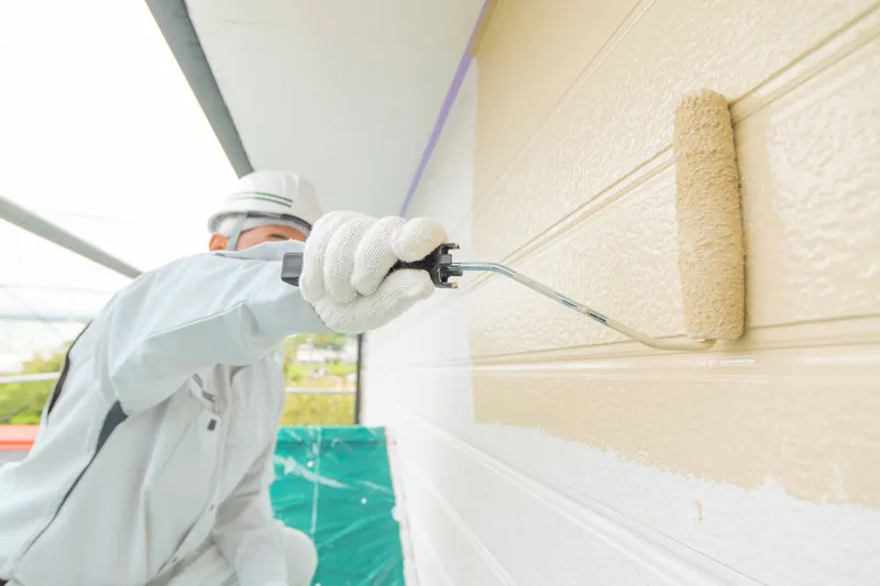 効果を維持できる職人技の外壁塗装